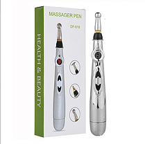 Акупунктурный массажёр (массажная ручка) Massager Pen DF-618, фото 3