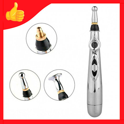 Акупунктурный массажёр (массажная ручка) Massager Pen DF-618, фото 2