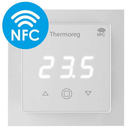 Программируемый терморегулятор Thermoreg TI-700 NFC, белый - фото 1 - id-p151819296