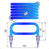 ТЭН-158А8,5/2,7J220