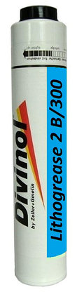 Смазка Divinol Lithogrease 2 B/300 (высокостабильная синяя пластичная смазка) 400 гр., фото 2