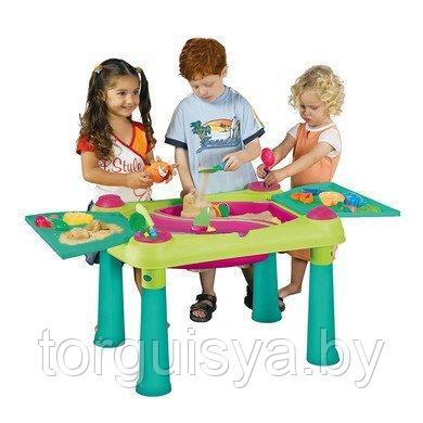 Стол Sand & Water table, бирюза/зеленый/красный, фото 2