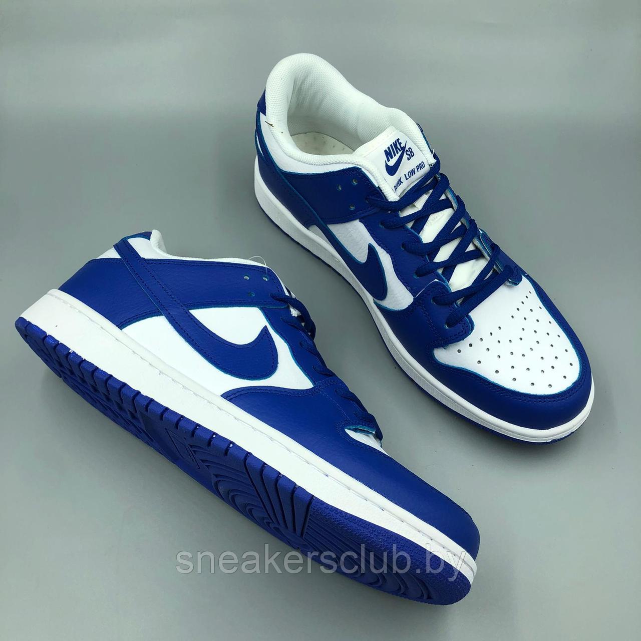 Кроссовки мужские синие Nike SB / демисезонные / повседневные - фото 3 - id-p151835702