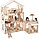 Кукольный домик ХэппиДом Коттедж с пристройкой и мебелью Premium / HK-D011, фото 2