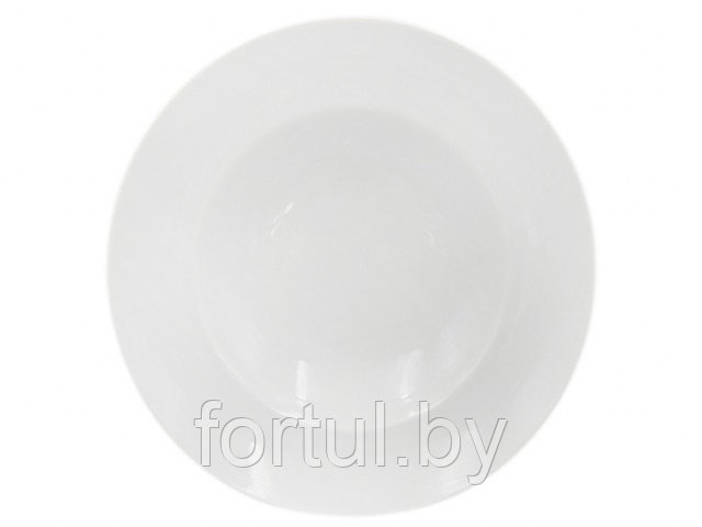 Тарелка для пасты 260 мм "Тренд" (Белое изделие) - фото 1 - id-p151837447
