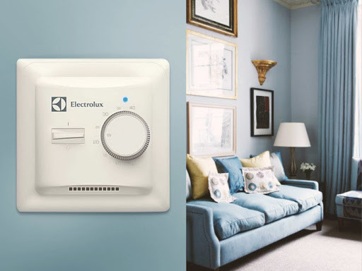 Терморегулятор теплого пола Electrolux Thermotronic Basic ETB-16, бежевый