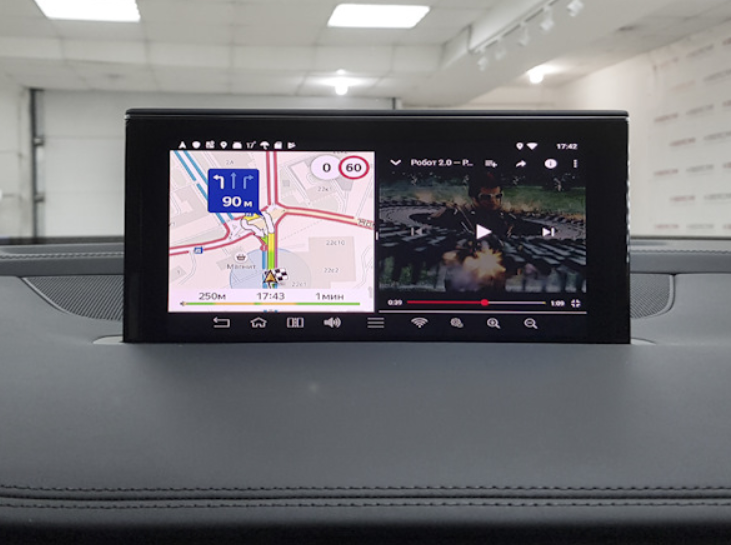 Штатная магнитола Audi Q7 2015-2020 на Android 12 (8/128Mb 8 ядер процессор, 4g модем)