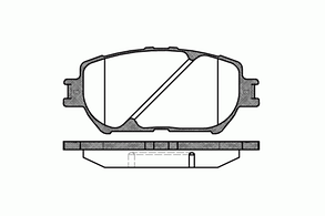 088400 REMSA  884 00 D2222-01=Y02-2817 !колодки дисковые п.\ Toyota Camry 2.4WT-i/3.0i 01>