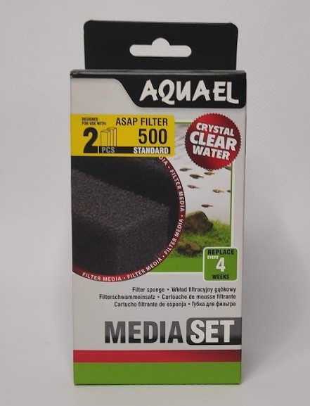 Cмeнные губки Aquael ASAP 500 (2 шт.) - фото 1 - id-p137545567