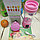 Блендер для приготовления коктейлей и смузи с подзарядкой USB JUICE CUP Розовый, фото 2