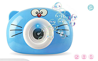 Детский фотоаппарат с мыльными пузырями "Синий Кот", свет, звук, арт.3939-92A, фото 1
