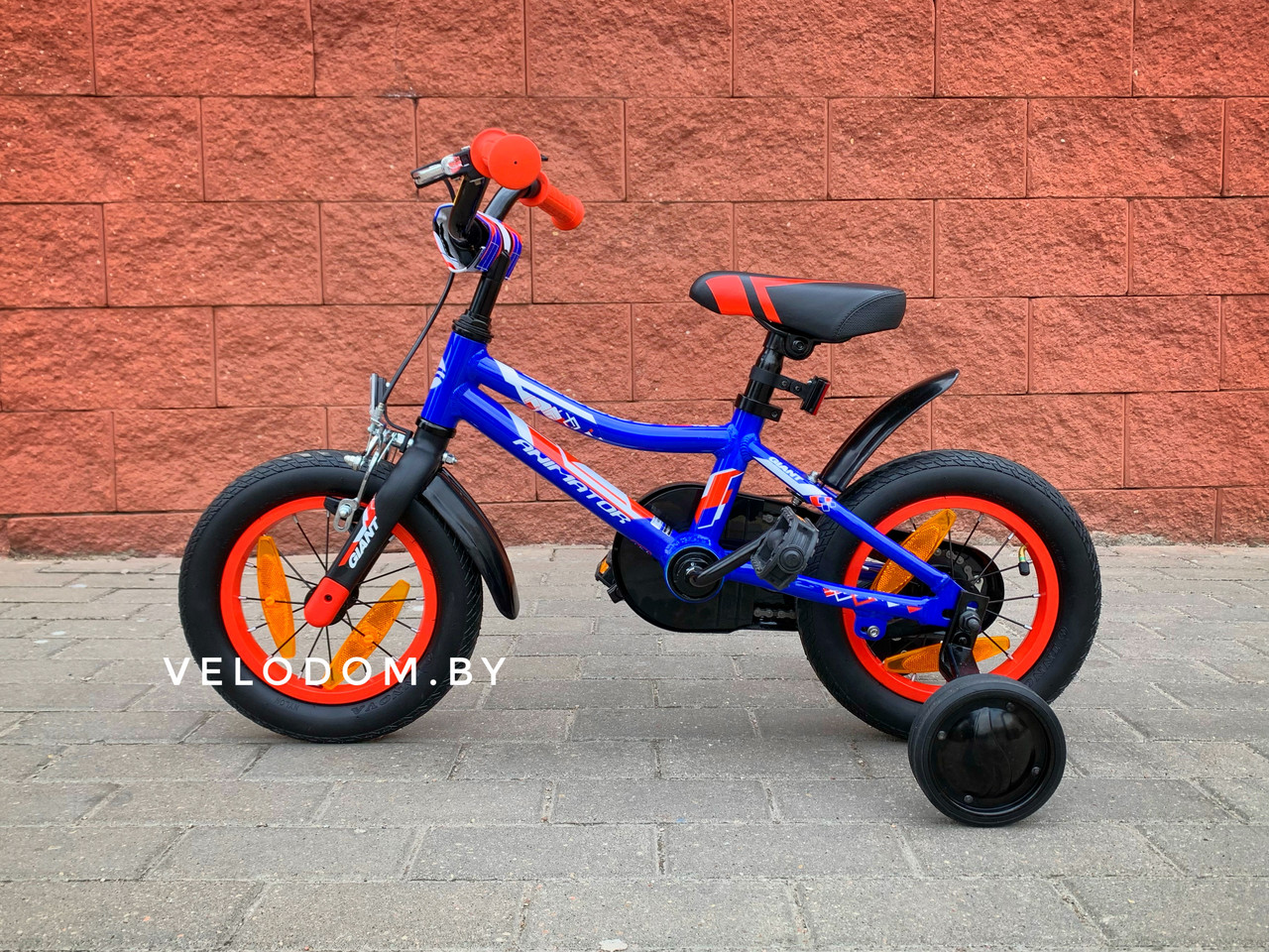 Велосипед детский Giant Animator 12" синий