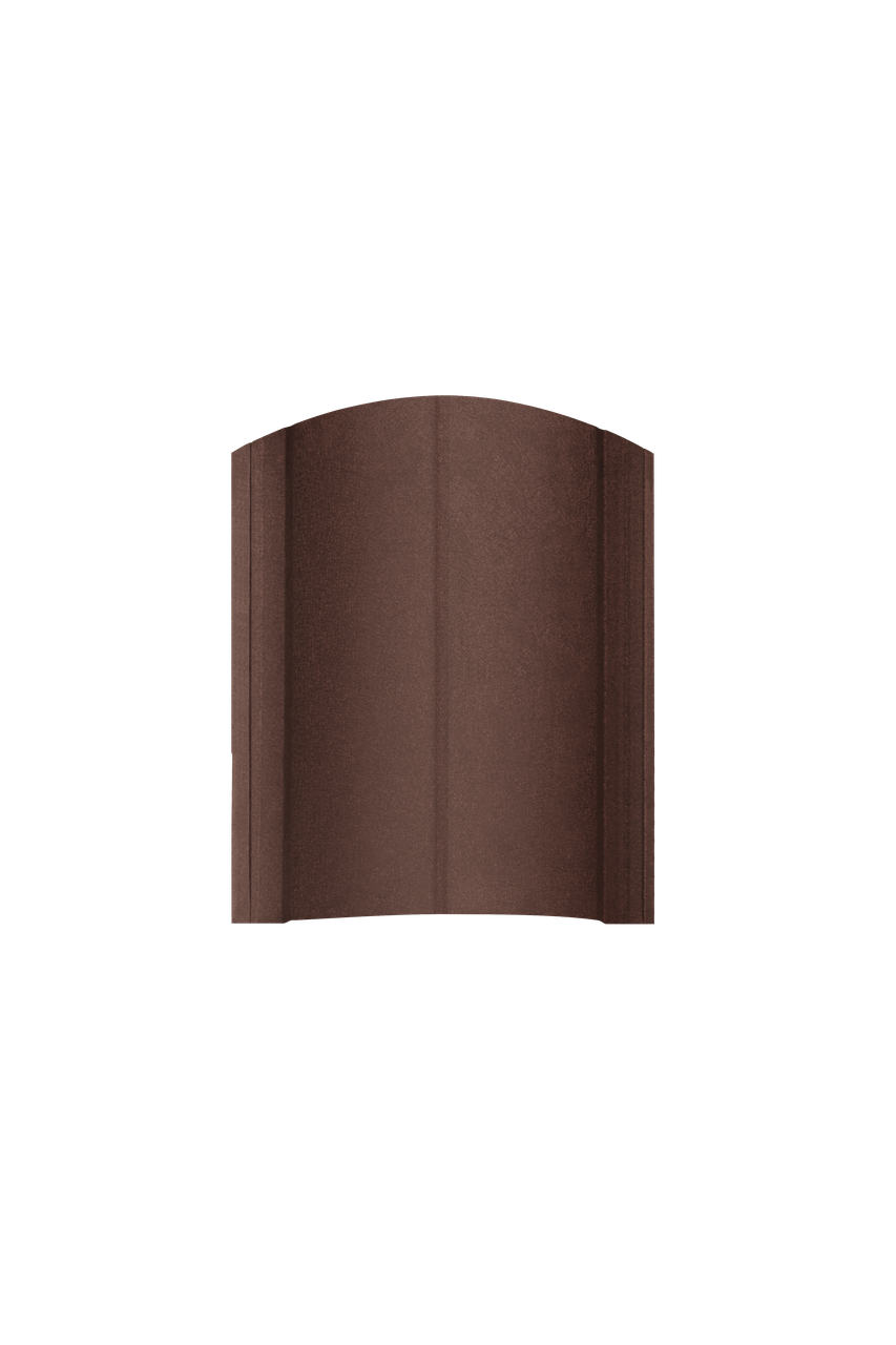 Европланка RAL 8017 (шоколадно-коричневый) МАТОВЫЙ двусторонний