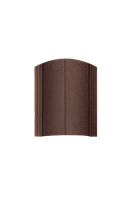 Европланка RAL 8017 (шоколадно-коричневый) МАТОВЫЙ двусторонний