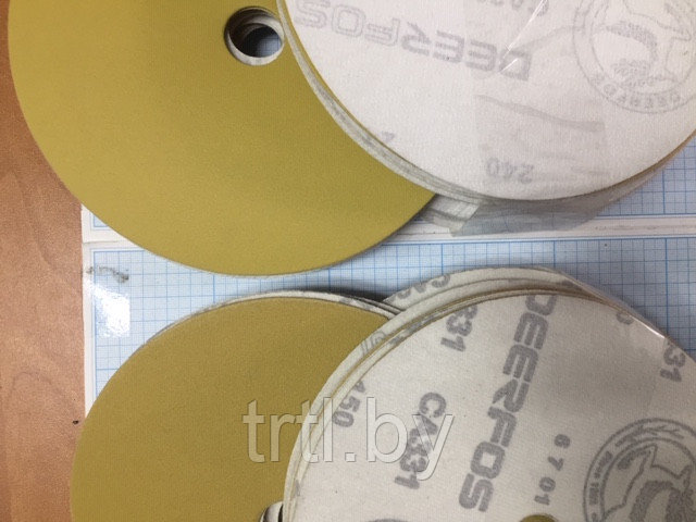 Круг диск на шлифбумаге самозацепной 180мм Р180 (набор 10шт) код 1.15105 - фото 7 - id-p151904913