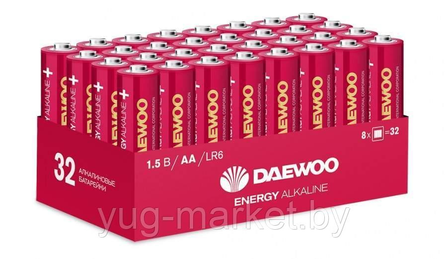 Элемент питания алкалиновый DAEWOO LR6  ENERGY Alkaline 2021 Pack-32