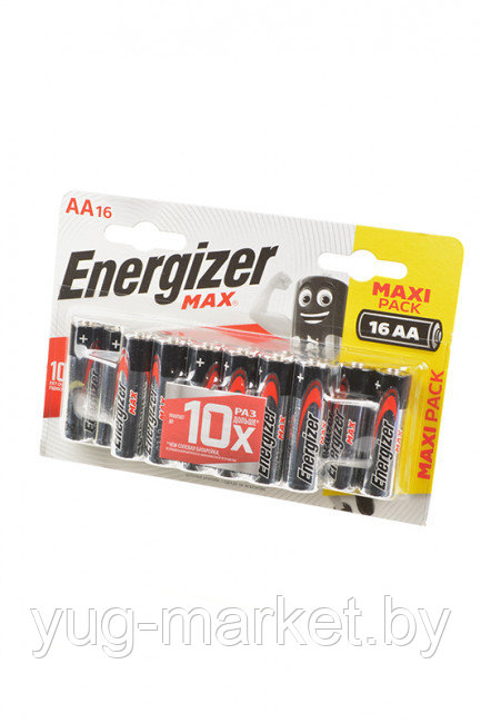 Батарейка Energizer LR6  MAX  BL16