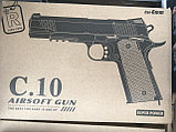 Пистолет металлический с10, фото 2