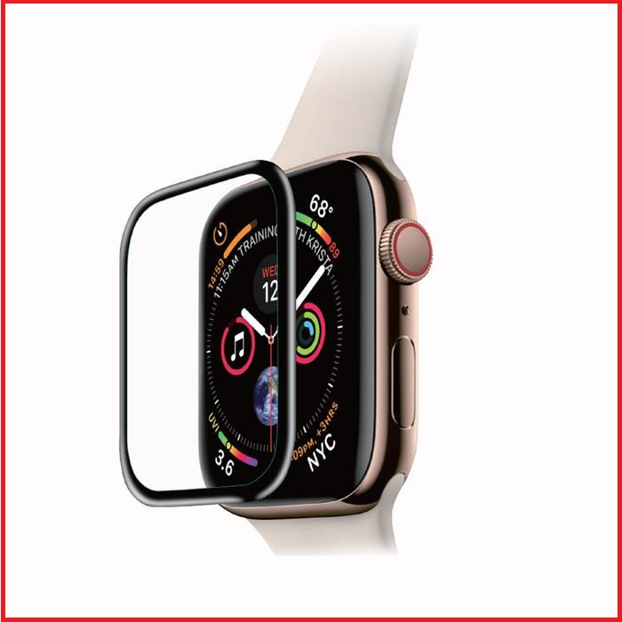 Защитное стекло Glass 3D для Apple Watch 40мм (4-6 серия)