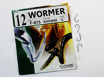 Крючки "SASAME" "Wormer" F-875 №12
