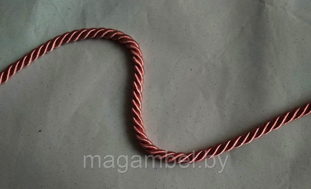 Шнур декоративный в розовом цвете