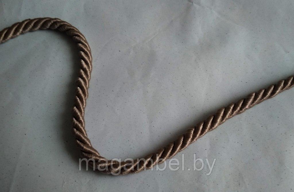 Шнур декоративный в кофейном цвете
