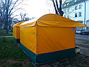 Палатка для выездной торговли двухскатная крыша из тента ПВХ, производство., фото 2