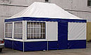 Торговая палатка 3х4 метра двухскатная крыша из тента ПВХ, производство., фото 2