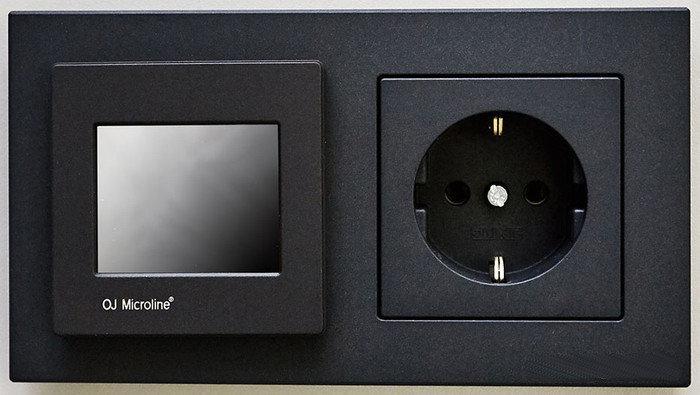 Программируемый терморегулятор OJ Microline MCD5-1999, 4 цвета черный матовый - фото 3 - id-p151922547