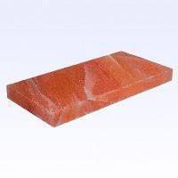 Плитка из Гималайской соли 20*10*1,5 см шлифованная