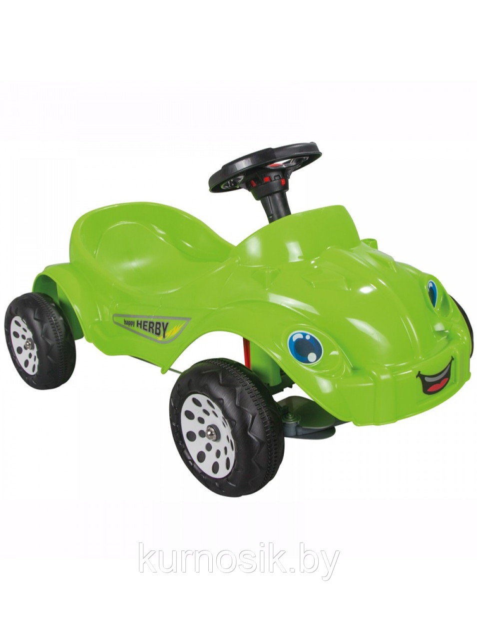 Педальная машина Happy Herby PILSAN (3-6 лет) (арт.07303) зеленый - фото 1 - id-p151926379
