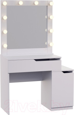 Туалетный столик с зеркалом Мир Мебели SV-43 с подсветкой