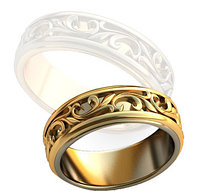 Обручальное кольцо Вк 350_16,5