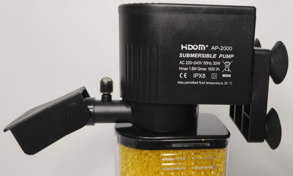 Внутренний фильтр HiDOM AP-2000F от 80 - 400 л. - фото 4 - id-p69831155