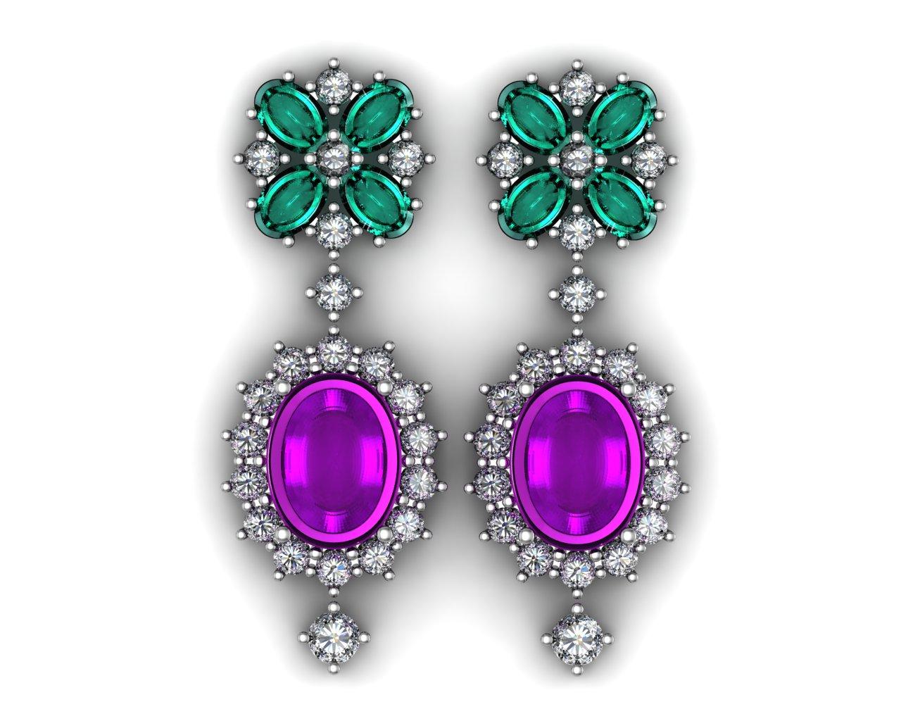 Серьги Os 4040