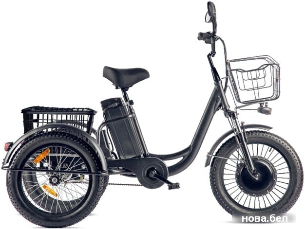 Электровелосипед Eltreco Porter Fat 500 2021 (черный)