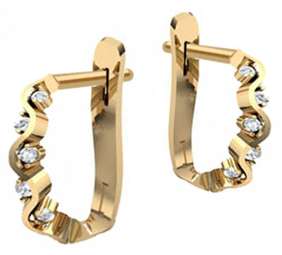 Серьги Вс 102