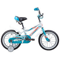 Велосипед Novatrack Novara 14" (2019) White/Blue 145ANOVARA.WT9