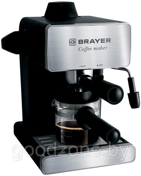 Рожковая бойлерная кофеварка Brayer BR1103
