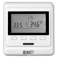 Программируемый терморегулятор IQWatt Thermostat P, белый