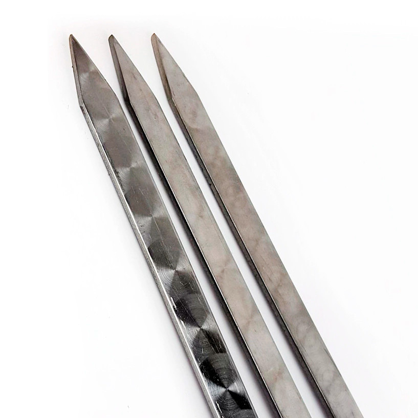 Набор кованых шампуров с деревянной ручкой (5 шт.) - фото 6 - id-p133696257