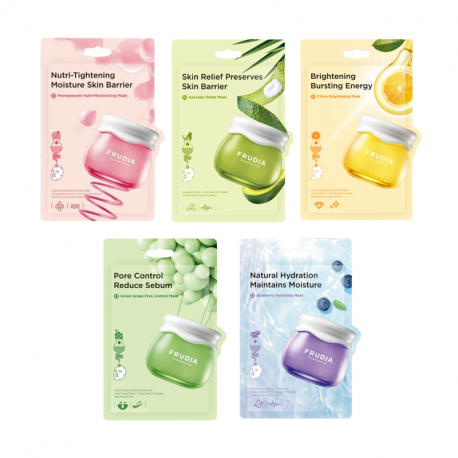 Увлажняющая маска с черникой (FRUDIA)/ Blueberry Hydrating Mask, 20мл - фото 2 - id-p151945916