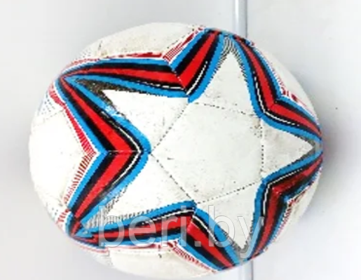 804 Мяч футбольный Звёзда, диаметр 20 см - фото 2 - id-p151945923