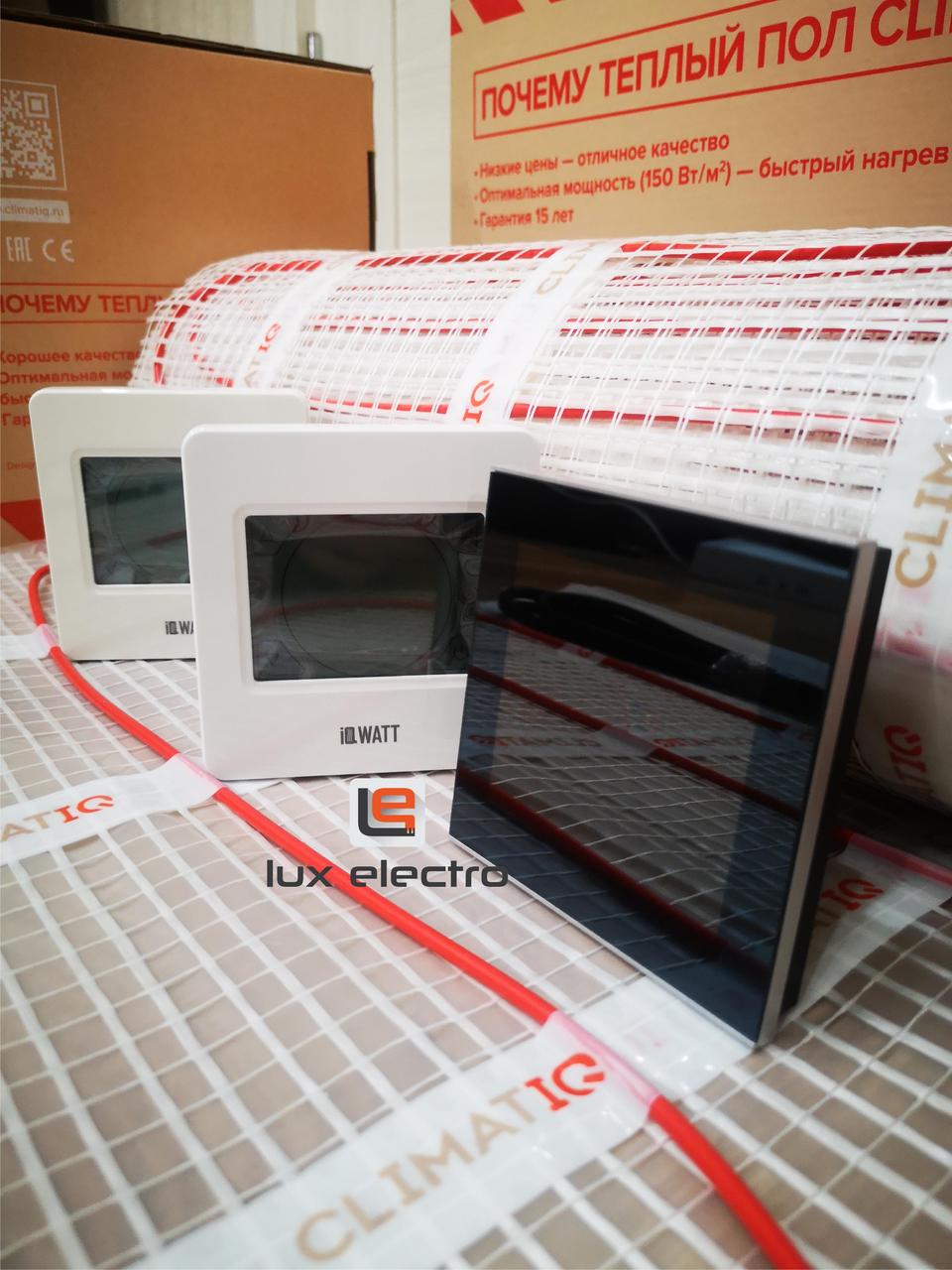 Программируемый терморегулятор IQWatt Thermostat TS, белый - фото 4 - id-p70560512