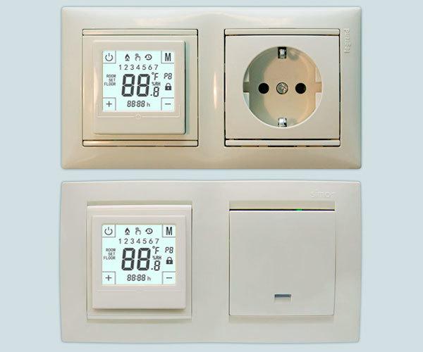 Программируемый терморегулятор теплого пола Grand Meyer W225, белый - фото 4 - id-p151950400
