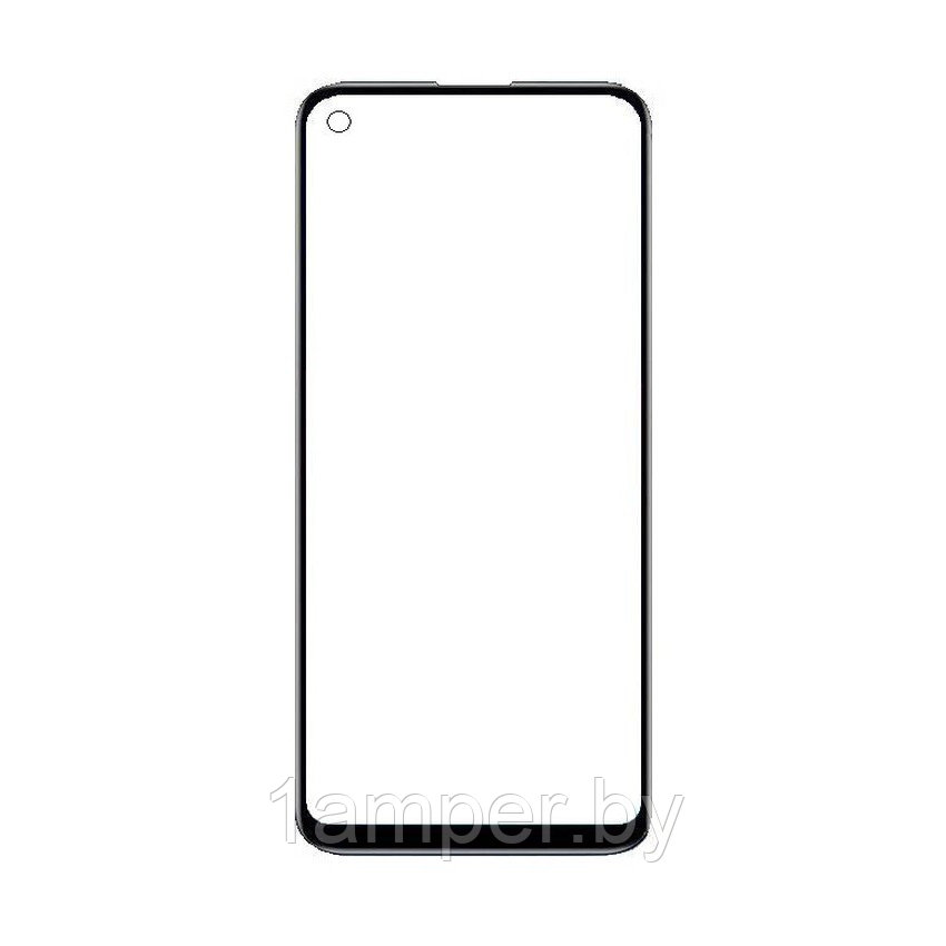 Стекло экрана Huawei Honor 9C/P40 Lite E/Y7P 2020 Черное