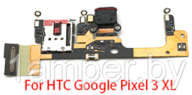Плата нижняя Original с разъемом зарядного, микрофоном HTC Google Pixel 3XL - фото 1 - id-p151950505