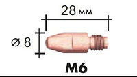 Наконечник E-Cu M6 28*8*0,8 №140.0051 для RF GRIP 26/36