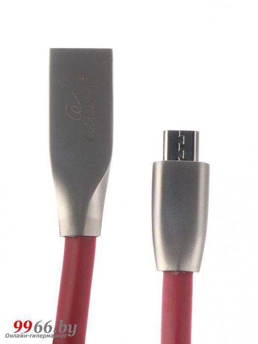 Аксессуар Gembird Cablexpert USB AM/microBM 1m Red CC-G-mUSB01R-1M