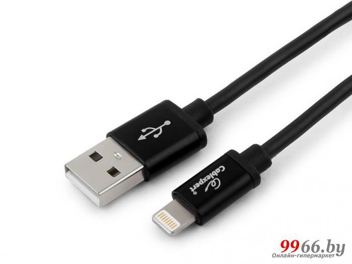 Аксессуар Gembird Cablexpert Silver Series USB - Lightning 1.8m Black CC-S-APUSB01Bk-1.8M
